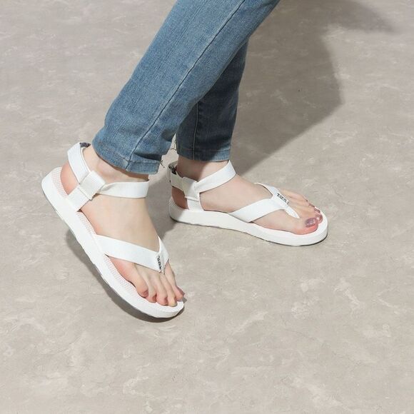 Teva Original Black/Violet  Marbled Flat Sz 9 Sandals - Picture 2 of 8